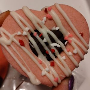 Raspberry cookies