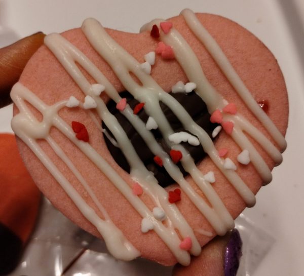 Raspberry cookies