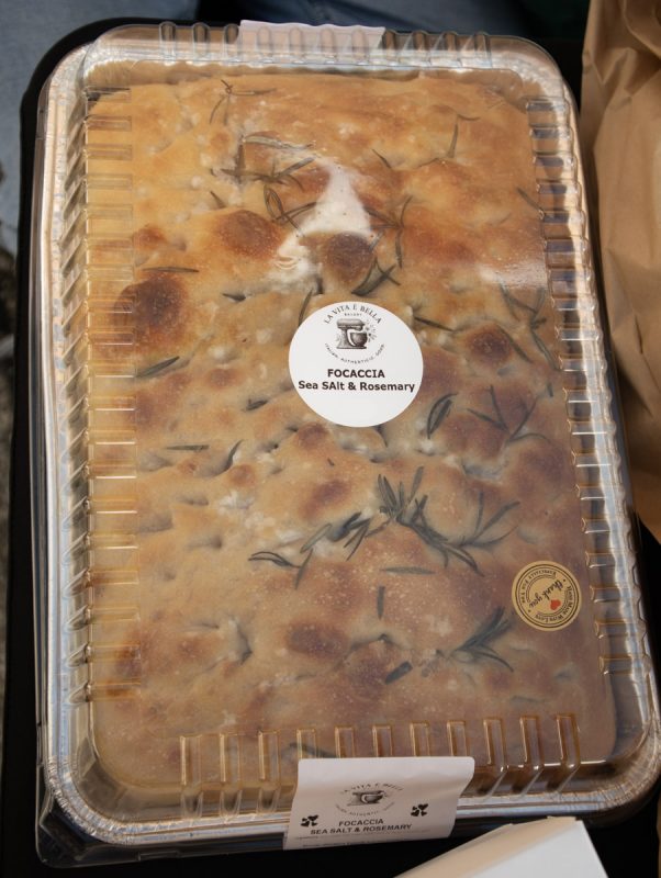 Sea Salt, Rosemary focaccia 9x13.