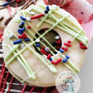 pistacchio sablè cookies.
