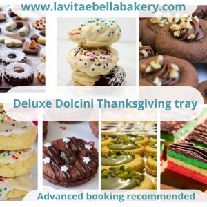 Deluxe Dolcini Thanksgiving tray