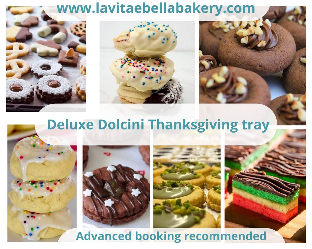 Deluxe Dolcini Thanksgiving tray