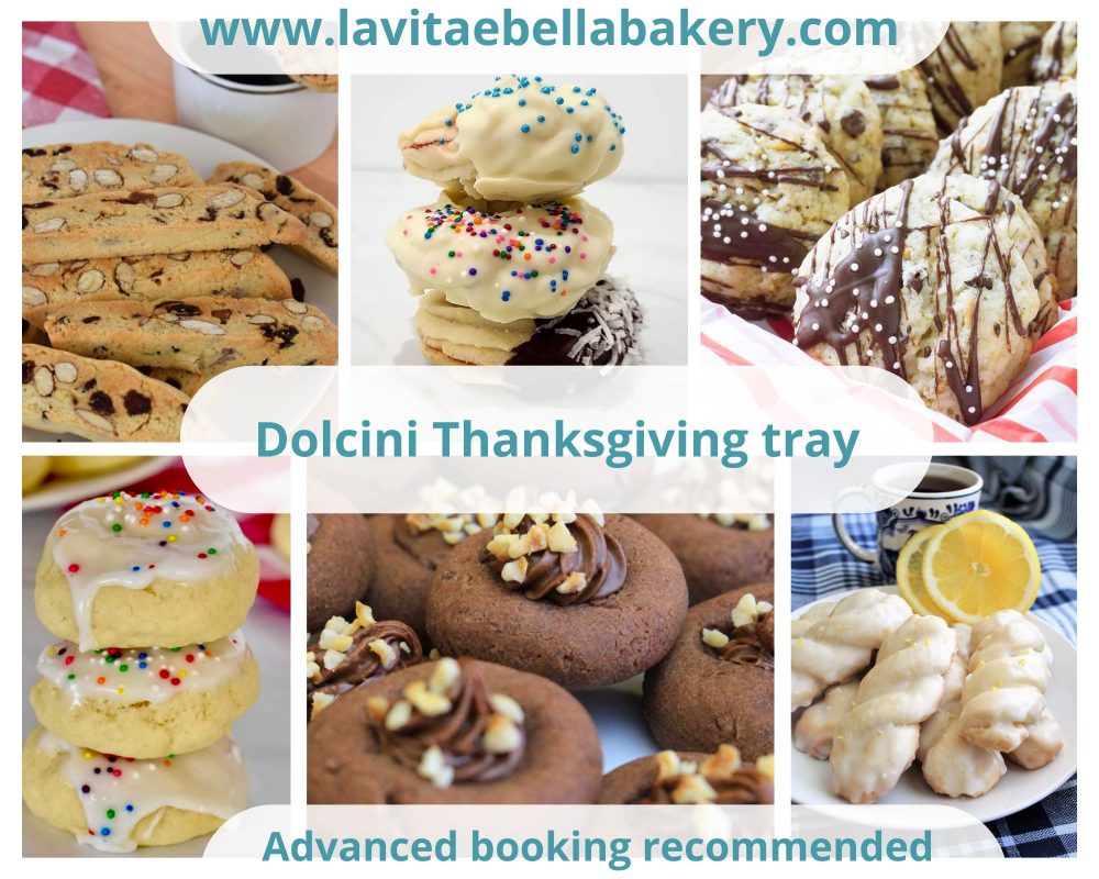 Dolcini Thanksgiving tray