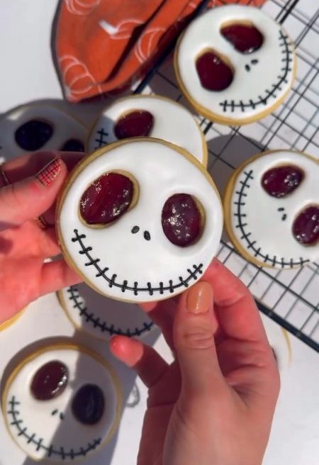 Jack Skellington Cookies