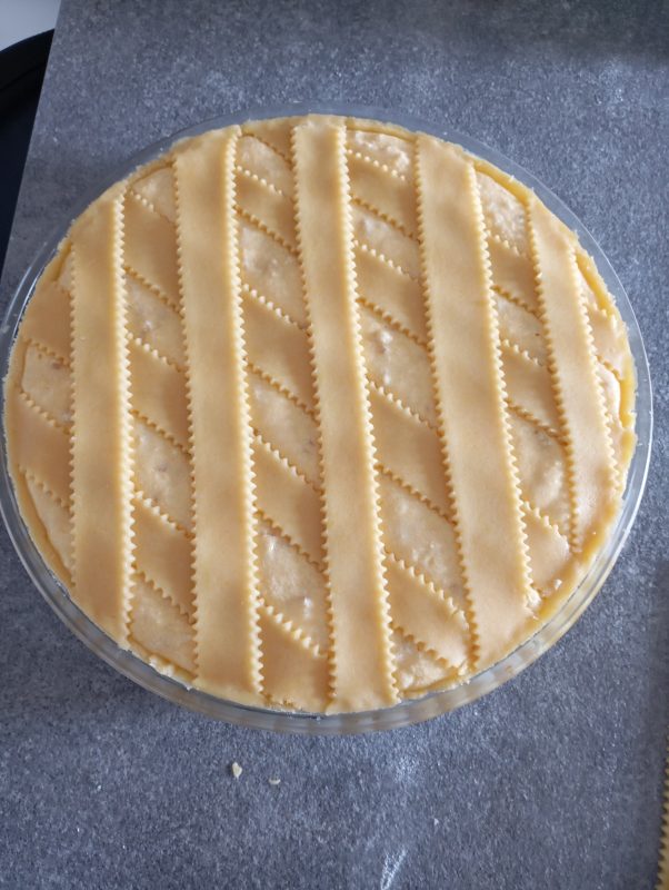 pastiera cruda